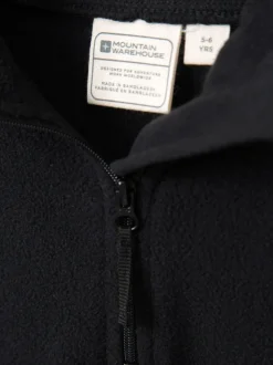 Noir - Sweat à capuche Mountain Warehouse Camber II en polaire