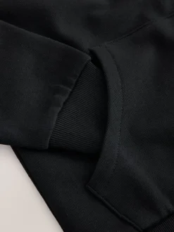 Noir - Sweat à capuche smALLSAINTS Orlando oversize