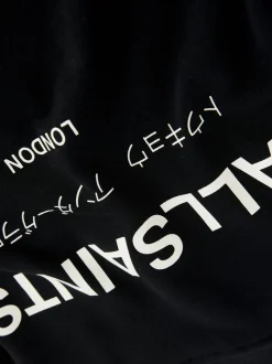 Noir - Sweat-shirt smALLSAINTS Underground oversize à demi-fermeture éclair