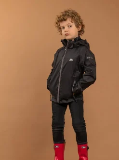 Noir - Trespass Veste imperméable pliable Qikpac X