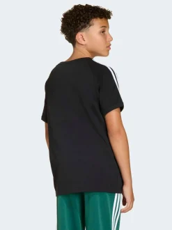 Noir - T-shirt Adidas Original à 3 rayures