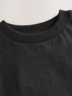 Noir - T-shirt Groot à manches longues des Gardiens de la Galaxie (3-16ans)