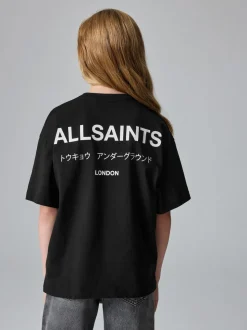 Noir - T-shirt smALLSAINTS oversize en Coton à Col rond