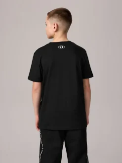 Noir - T-shirt Under Armour Sportstyle à manches courtes