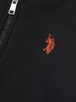 Noir - U.S. Polo Assn. Ensemble Survêtement et Sweat-shirt à capuche zippé Double Horsemen