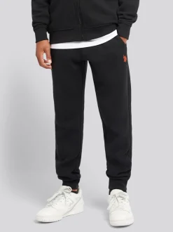 Noir - U.S. Polo Assn. Ensemble Survêtement et Sweat-shirt à capuche zippé Double Horsemen