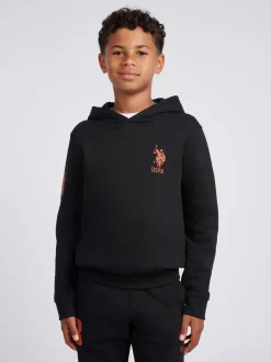 Noir - U.S. Polo Assn. Ensemble sweat-shirt à capuche et survêtement Player 3
