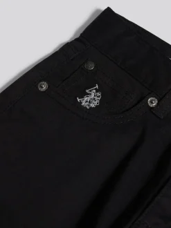 Noir - U.S. Polo Assn. Pantalon Bedford en velours côtelé 5 poches