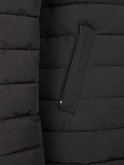 Noir - U.S. Polo Assn. Veste légère à capuche Courtepointe pour garçons