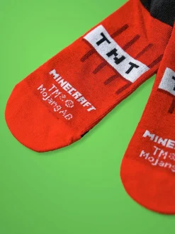 Noir - Vanilla Underground Lot de 5chaussettes au mollet Minecraft TANT