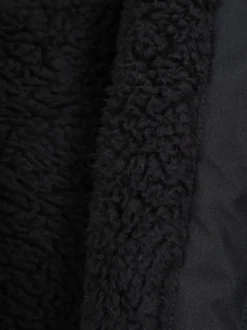 Noir - Veste imperméable Mountain Warehouse Noah doublée de peau de mouton