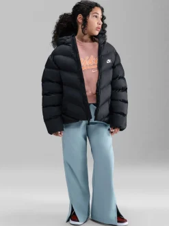 Noir - Veste matelassée Nike