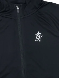 Noir - Veste zippée Gym King en poly léger