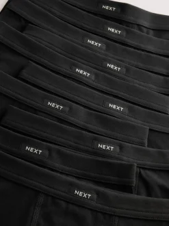 Noir anthracite - Maillot de bain à ceinture souple 10 paquet (2-16ans)