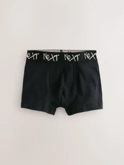 Noir avec ceinture Next Grafitti - Lot de 5 boxers (1.5-16ans)