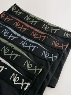 Noir avec ceinture Next Grafitti - Lot de 5 boxers (1.5-16ans)