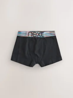 Noir avec taille brillante - Lot de 10 boxers (1.5-16ans)