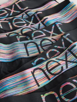 Noir avec taille brillante - Lot de 10 boxers (1.5-16ans)