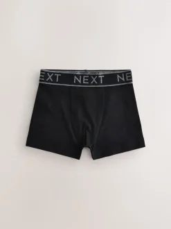 Noir avec taille grise - Lot de 5 boxers (1.5-16ans)