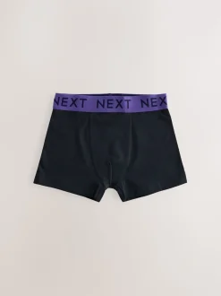 Noir avec taille universitaire - Lot de 10 boxers (1.5-16ans)