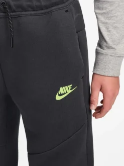 Noir chrome - Nike Tech Fleece Joggers