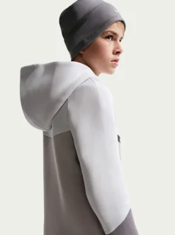 Noir chrome - Sweat à capuche zippé Nike Tech Fleece