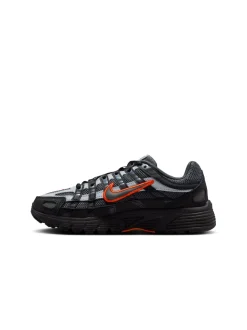 Noir gris orange - Baskets Nike Youth P6000