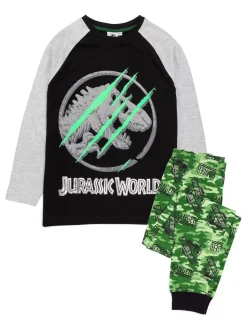 Noir Jurassic Monde - Pyjama Vanilla Underground long