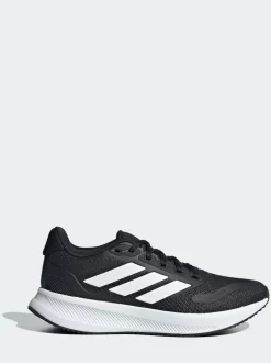Noir/Blanc - adidas Baskets Runfalcon 5 Lace Running Junior