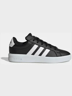 Noir/Blanc - adidas Grand Court 3.0 Baskets junior