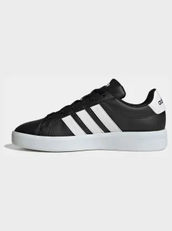 Noir/Blanc - adidas Grand Court 3.0 Baskets junior