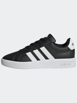 Noir/Blanc - adidas Grand Court 3.0 Baskets junior