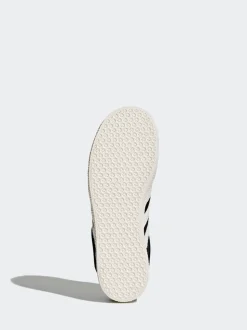 Noir/Blanc - Baskets adidas Originals Gazelle Lace Junior