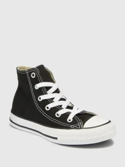 Noir/Blanc - Baskets montante Converse Chuck Taylor All Star pour bébé