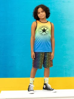 Noir/Blanc - Baskets montante Converse Chuck Taylor All Star pour bébé