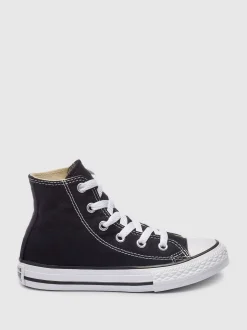 Noir/Blanc - Baskets montantes Converse Chuck Taylor junior