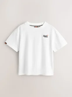 Noir/Blanc - Lot de 3 t-shirts Superdry