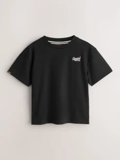 Noir/Blanc - Lot de 3 t-shirts Superdry