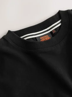 Noir/Blanc - Lot de 3 t-shirts Superdry