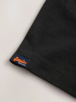 Noir/Blanc - Lot de 3 t-shirts Superdry