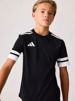 Noir/Blanc - Maillot adidas Squadra 25 enfant