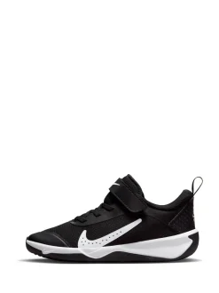 Noir/Blanc - Nike Baskets Omni Court Junior