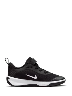 Noir/Blanc - Nike Baskets Omni Court Junior