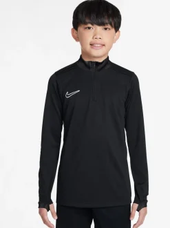 Noir/Blanc - Nike Haut de forage semi-zippé Dri-FIT Academy 25