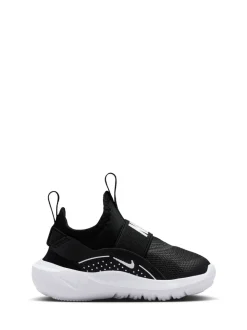 Noir/Blanc - Nike Infant Flex Tapis de couloir 4 Trainers