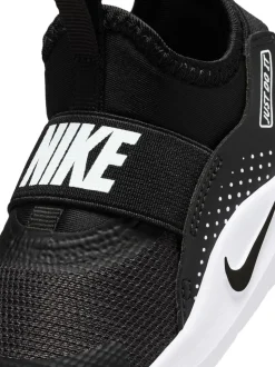 Noir/Blanc - Nike Infant Flex Tapis de couloir 4 Trainers