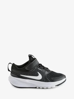 Noir/Blanc - Nike Junior Star Tapis de couloir 5 Trainers