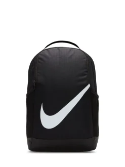 Noir/Blanc - Sac à dos Nike Brasilia imprimé sur l’ensemble