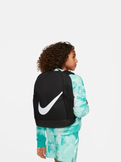 Noir/Blanc - Sac à dos Nike Brasilia imprimé sur l’ensemble
