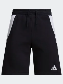 Noir/Blanc - Short en molleton adidas Tiro 24 enfant